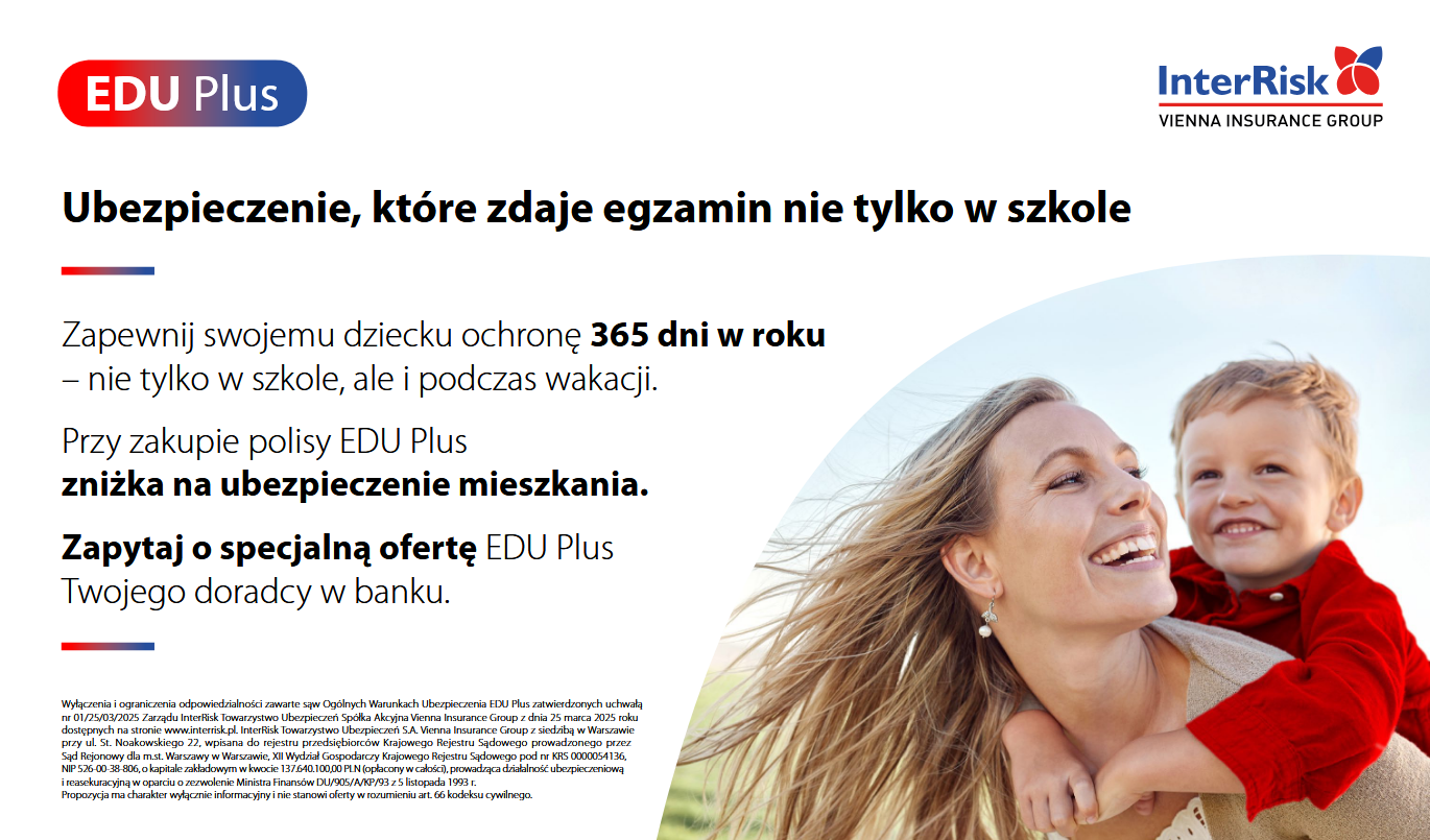 Ubezpieczenie EDU plus